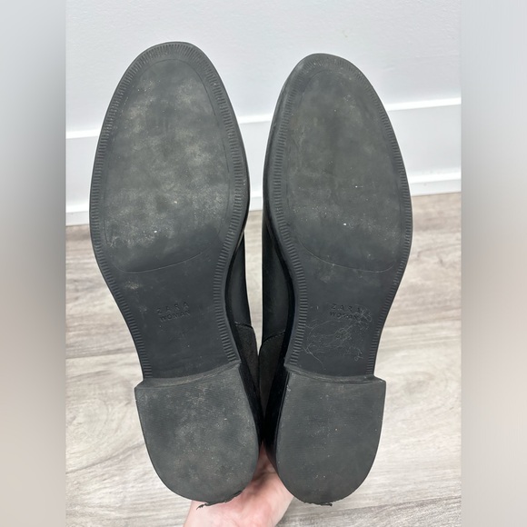 ZARA Black Leather Boots - Picture 3 of 3